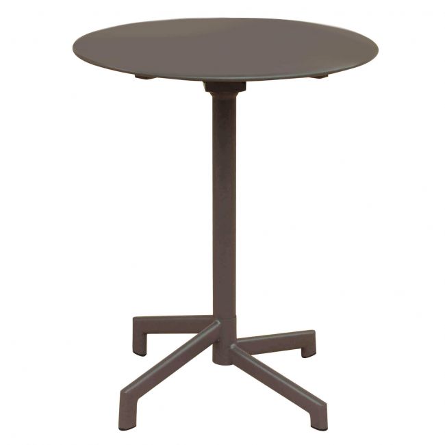 OPERA - set tavolo in metallo cm Ø 60x74 h con 2 sedute