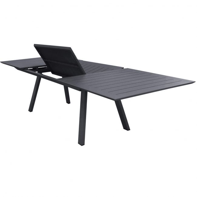 SPLENDOR - tavolo da giardino allungabile in alluminio 200/300x111