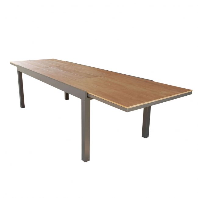 VIDUUS - tavolo da giardino in alluminio 200/300x95