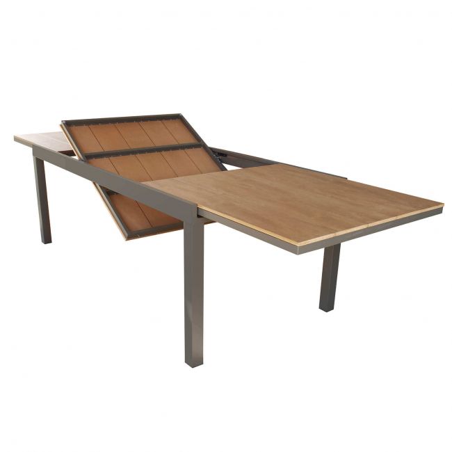 VIDUUS - tavolo da giardino in alluminio 200/300x95