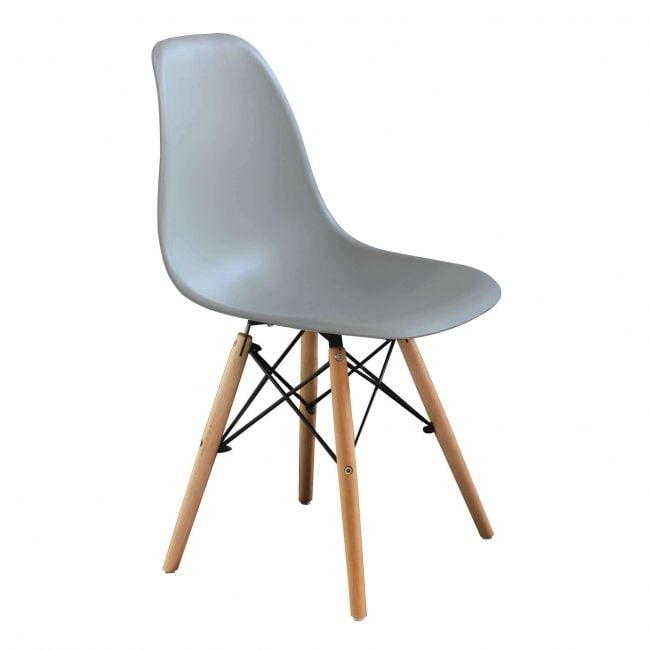 JULIETTE - sedia moderna con gambe in legno