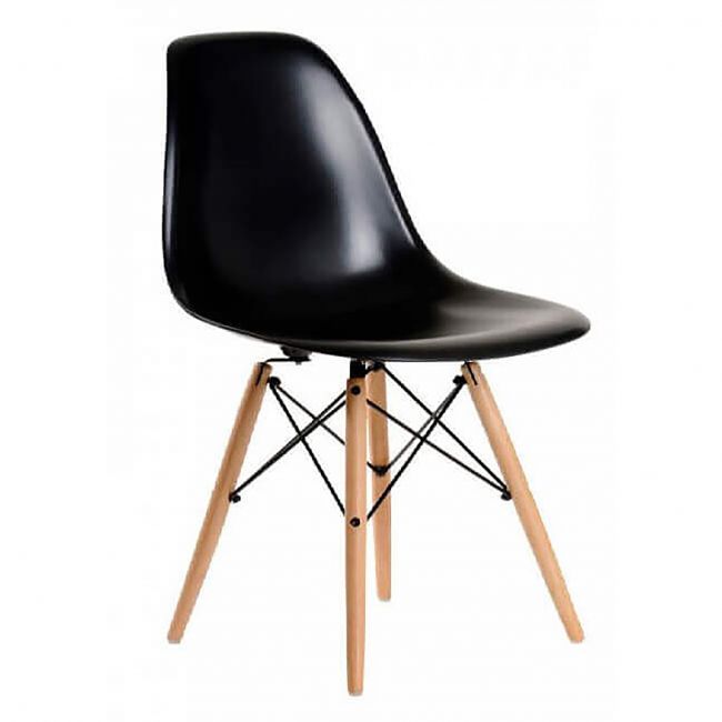 JULIETTE - sedia moderna con gambe in legno