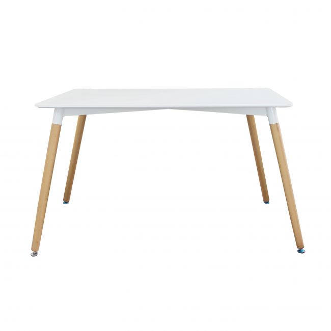 THOMAS - tavolo in legno e abs 120x80