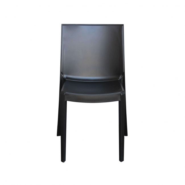 PERLA - sedia in polipropilene impilabile da esterno e interno