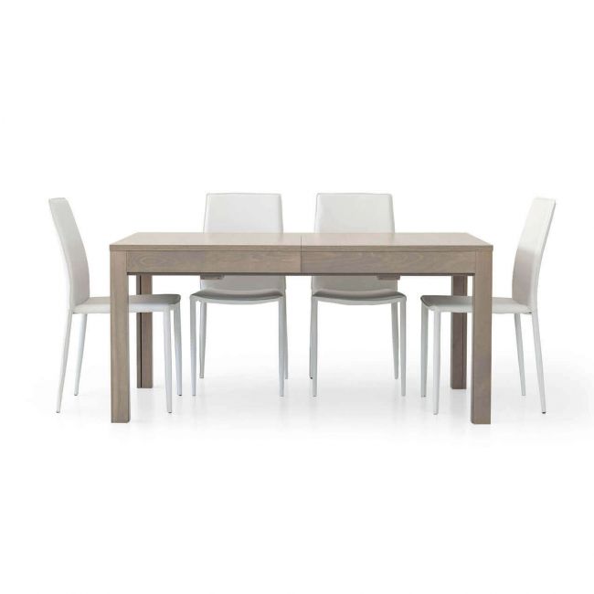 GREGORY - tavolo a consolle moderno allungabile in rovere 90x160/203/246/289/332