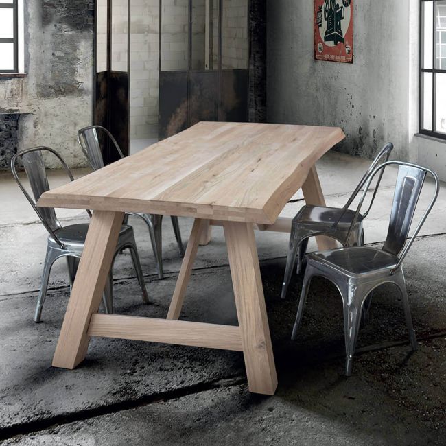 ANDERSON - tavolo da pranzo moderno in legno 250x100