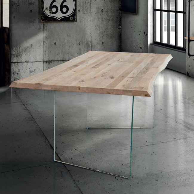 Tavolino da salotto comodino in legno vintage Xlab