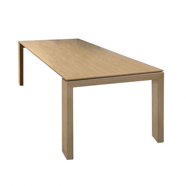 ARTHUR - tavolo da pranzo moderno allungabile in legno 90x180/230/280