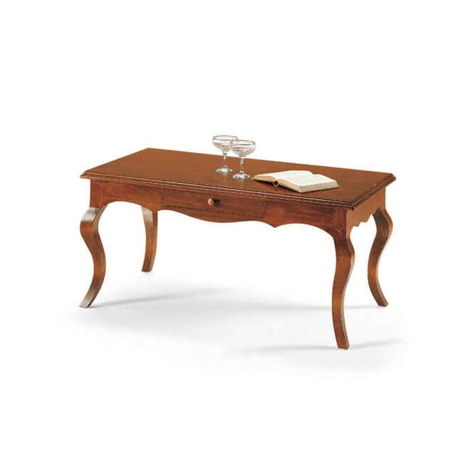 DOUGLAS - tavolino in legno massello 107x59x50