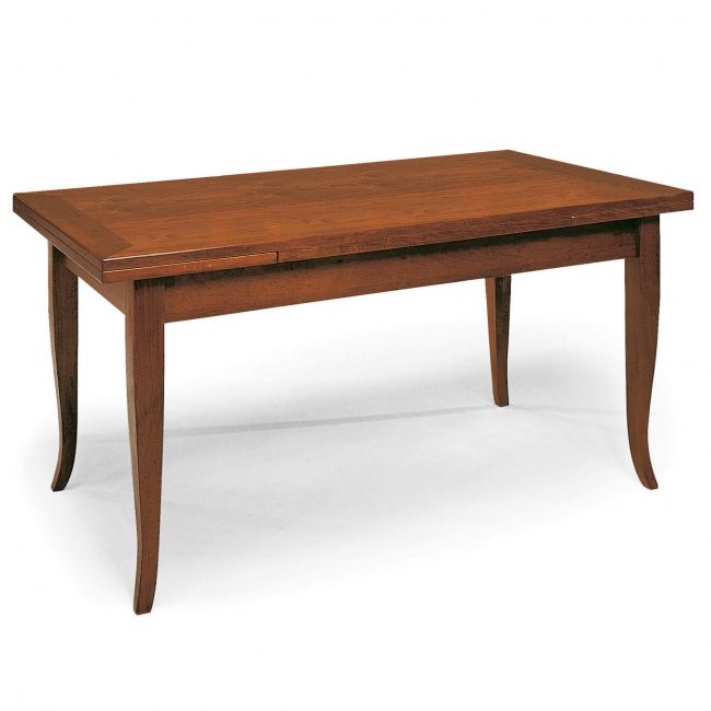 DONNY - tavolo da pranzo allungabile in legno massello 85x130/170/210