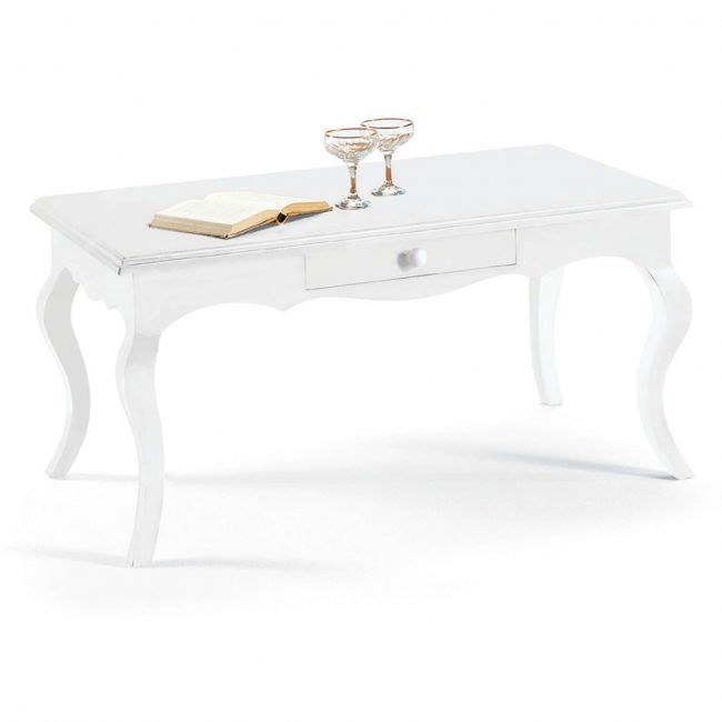 DOUGLAS - tavolino in legno massello 100x50x45