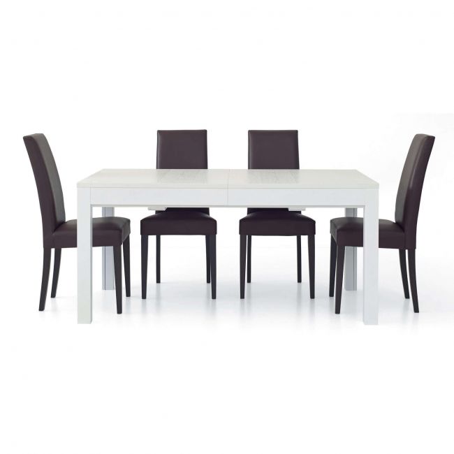 HANK - tavolo da pranzo moderno allungabile frassinato 90x160/203/246/289/332
