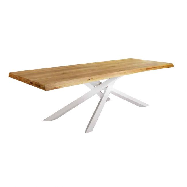 GREGO - tavolo in rovere cm 90x180x75 h