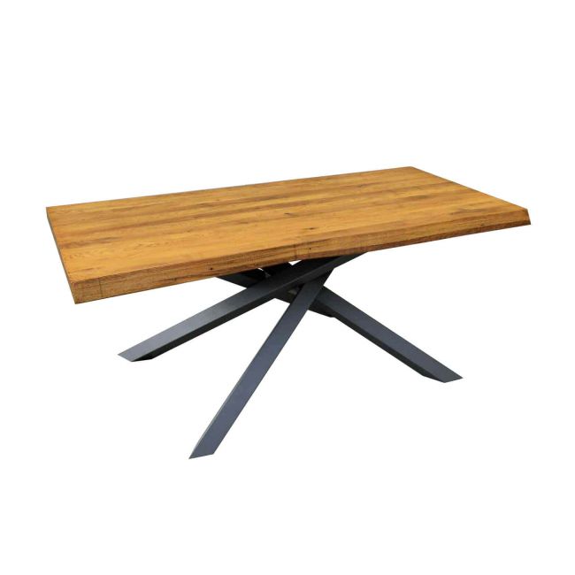 GREGO - tavolo in rovere cm 90x180x75 h