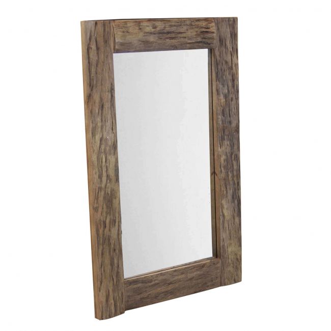 CLEET - specchio con cornice in legno