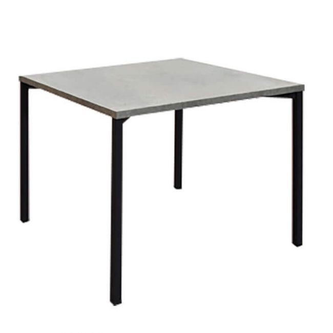 ARACHNE - tavolo da pranzo quadrato cm 55 x 55 x 45 h