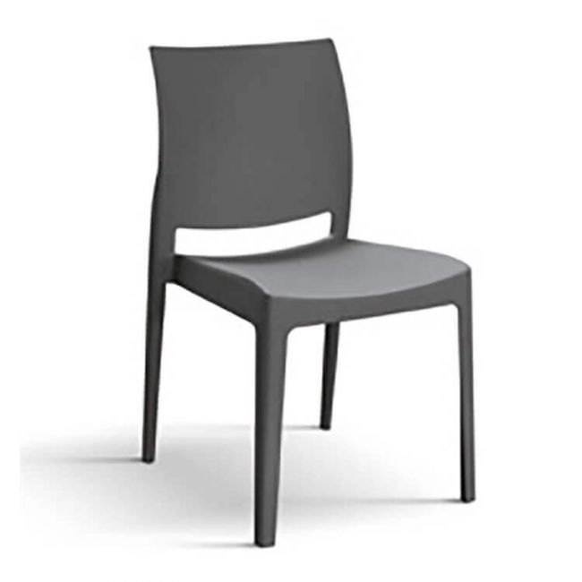 LETO - sedia moderna in polipropilene cm 46 x 54 x 80 h