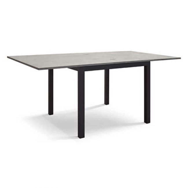 EREBUS - tavolo da pranzo allungabile  cm 90 X 90/180 x 77 h