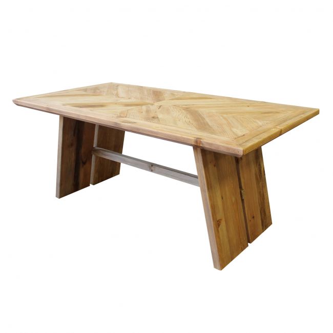 ARISTOTENE - tavolo da pranzo in legno massiccio