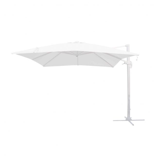 TESLA - ombrellone da giardino decentrato con led 3x4